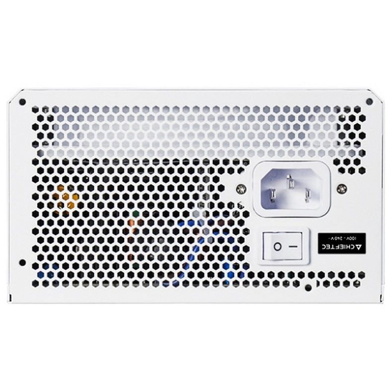 Блок питания Chieftec VEGA M PPG-1000-CW ATX 3.1 135mm, 80+ Gold, Fully modular, WHITE