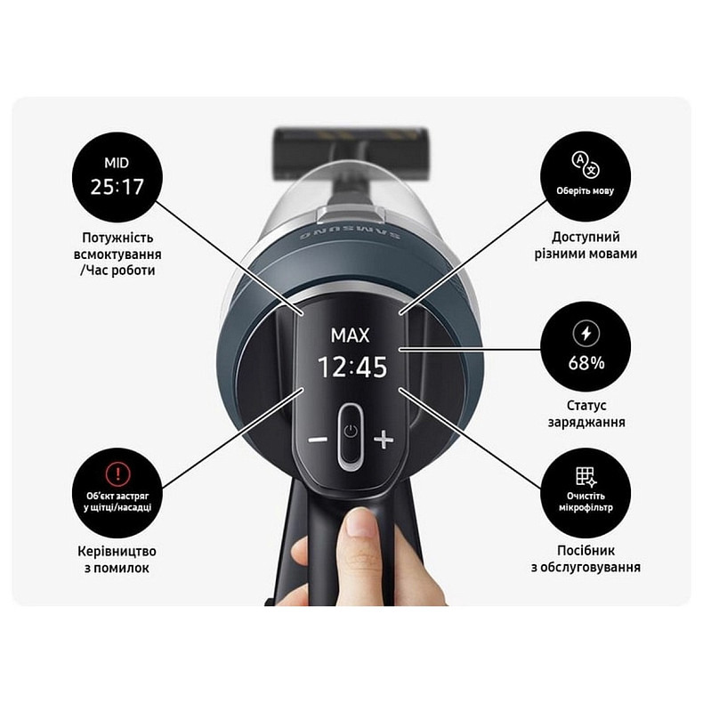 Пилосос Samsung VS20C8522TN/UK