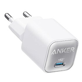 Мережева зарядка ANKER PowerPort 511 Nano III - 30W USB-C (Біла)