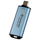 Портативний SSD Transcend ESD300 2TB USB 3.1 Gen 2 Type-C Blue