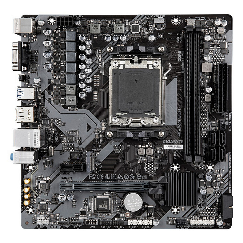 Материнська плата Gigabyte A620M S2H Socket AM5