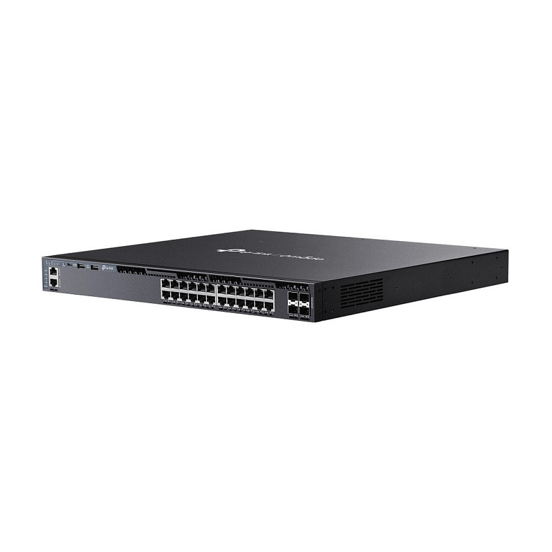 Коммутатор TP-LINK SG6428XHP 24xGE (24xPoE), 4xSFP+, 720Вт, Управляемый L3