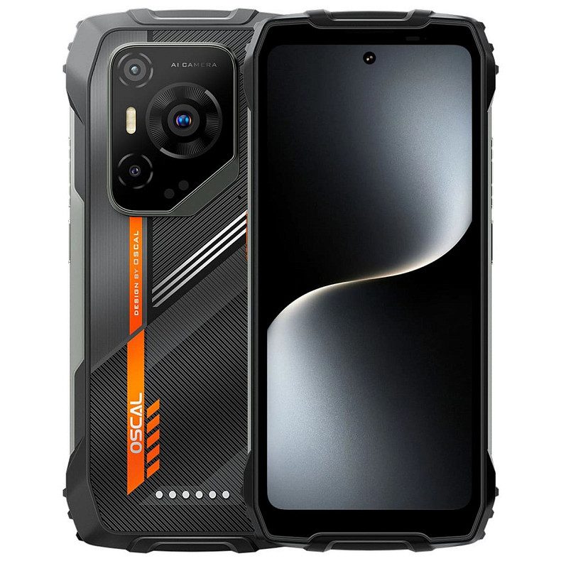 Смартфон Oscal Pilot 3 12/256GB Black