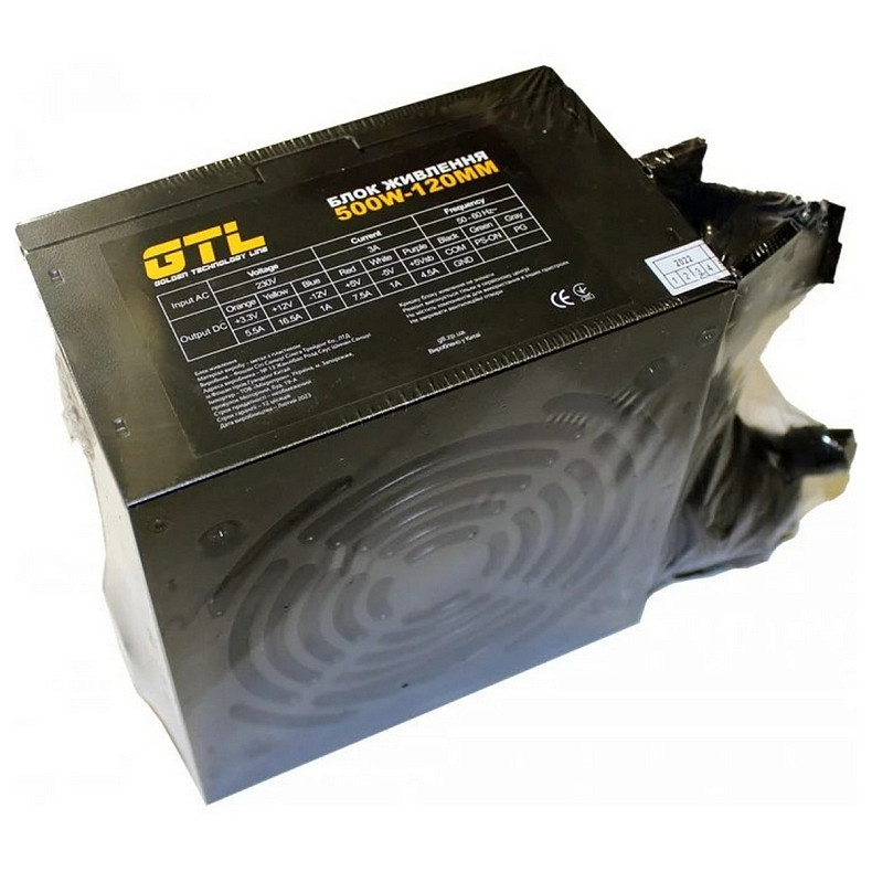 Блок питания GTL 500W (GTL-500-120)