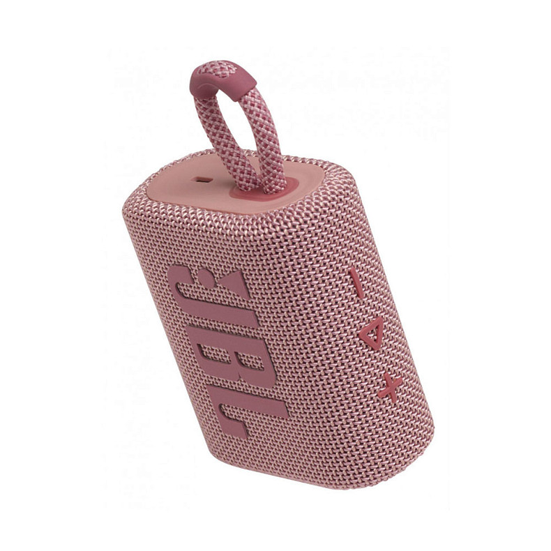 Портативная акустика JBL GO 3 Pink (JBLGO3PINK)