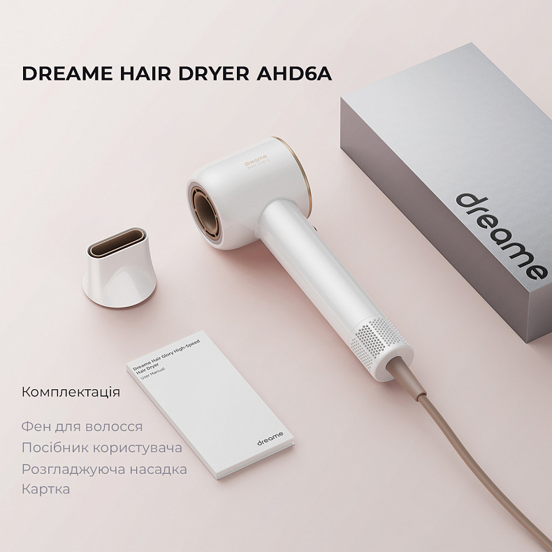 Фен Dreame Hair Dryer Glory (AHD6A-WH)