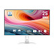 Монітор MSI 24.5" PRO MP251W-E2 D-Sub, HDMI, DP, MM, IPS, 120Hz, sRGB 99%, AdaptiveSync, білий