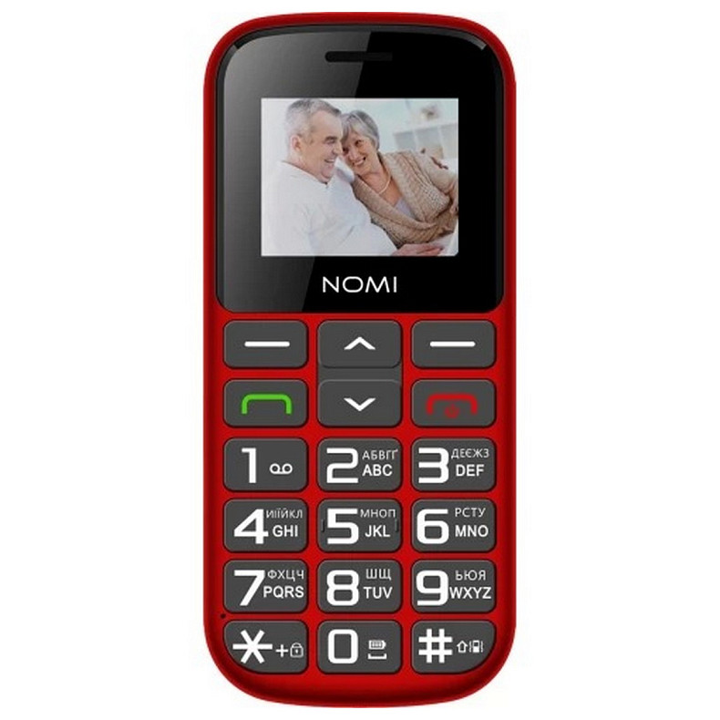 Мобильный телефон Nomi i1871 Dual Sim Red