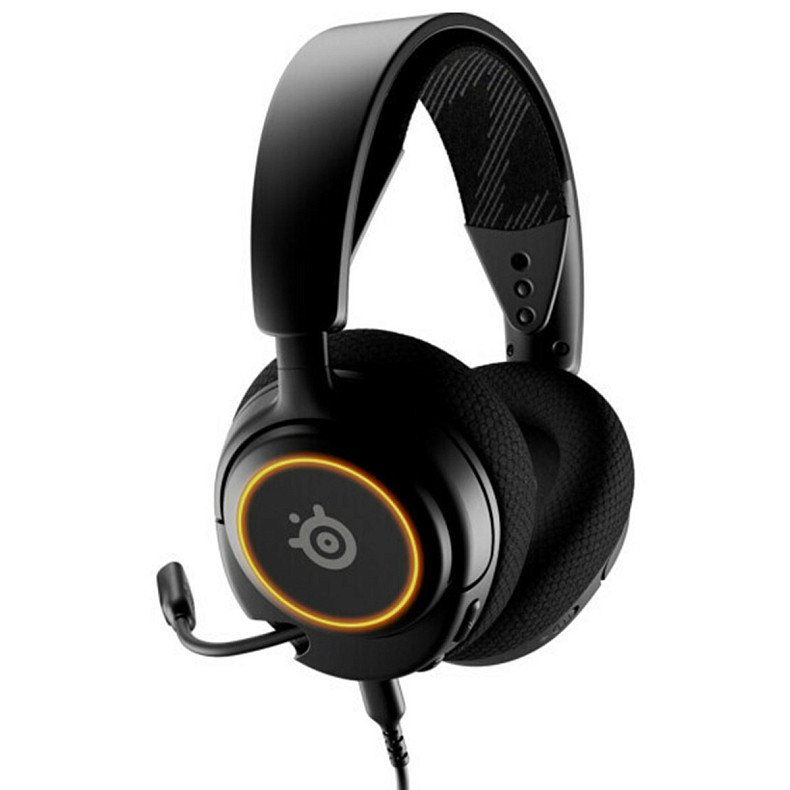 Гарнітура STEELSERIES Arctis Nova 3, black (61631)