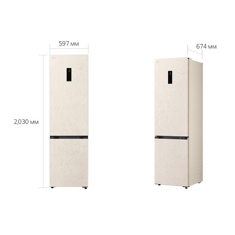 Холодильник LG GC-B509EETM