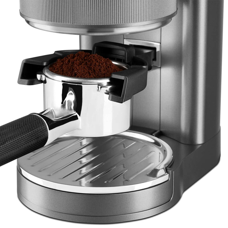 Кофемолка KitchenAid Artisan 5KCG8433EMS серебряный медальон