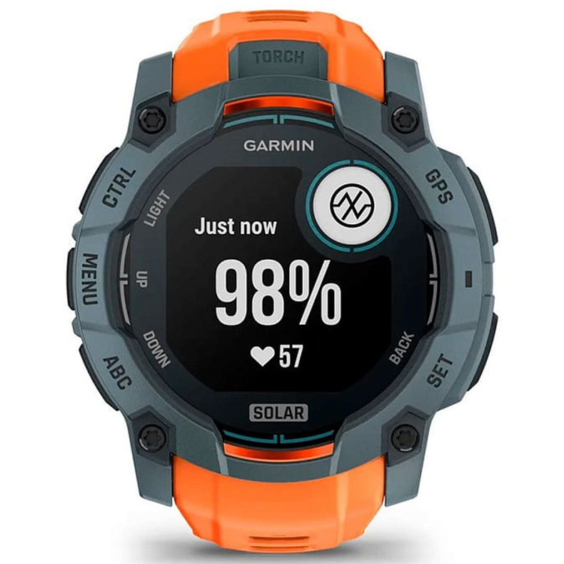 Спортивний годинник Garmin Instinct 3 50mm Solar Solstice with Solstice Silicone (010-02935-41)