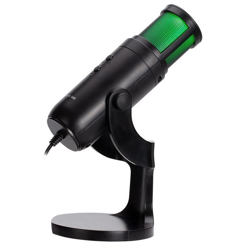 Ігровий стрім мікрофон XTRIKE ME XMC-03 RGB Black