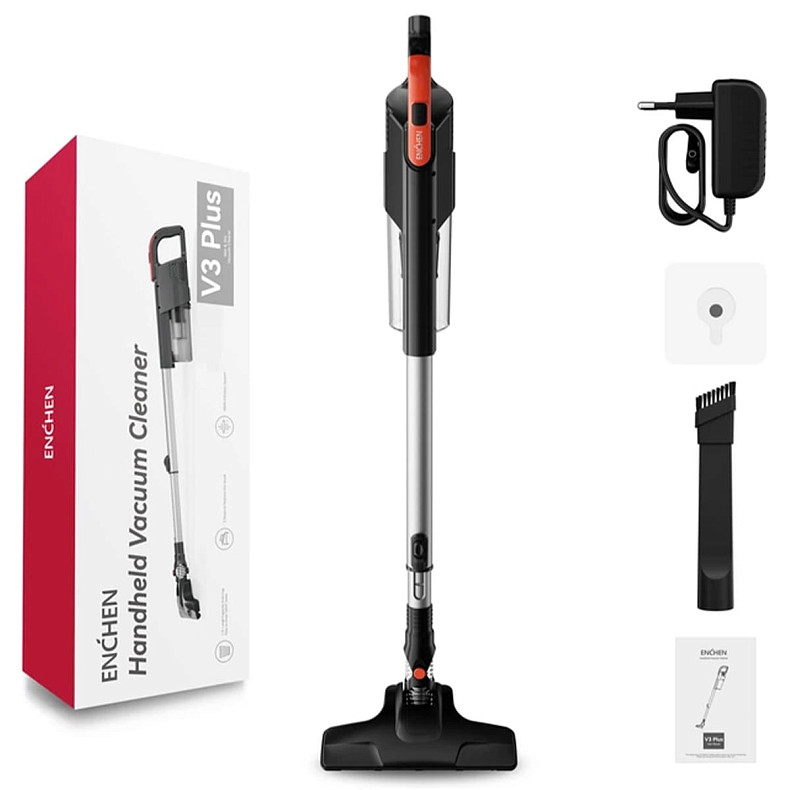 Вертикальный пылесос Enchen Vacuum Cleaner V3 Plus Black