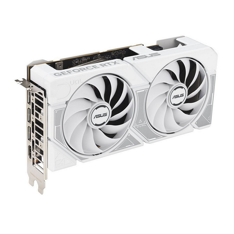 Видеокарта Asus GeForce RTX 5060 8GB GDDR7 Dual OC White (DUAL-RTX5060-O8G-WHITE)