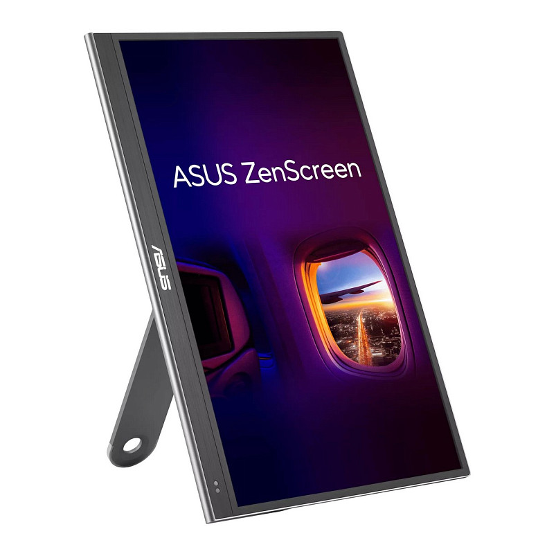 Монітор портативний Asus 15.6" ZenScreen MQ16AHE mHDMI, USB-C, OLED, 1ms, DCI-P3 100%, HDR10, Cover