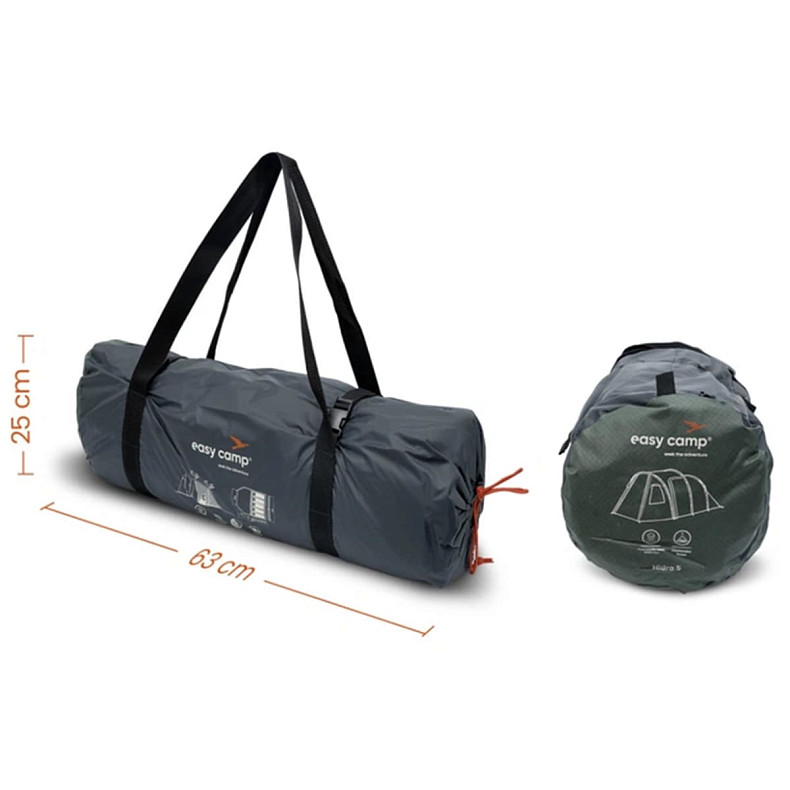 Намет п'ятимісний Easy Camp Hidra 5 (120491)