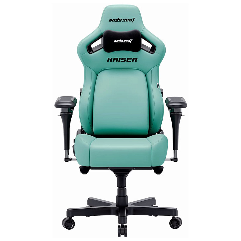 Крісло ігрове Anda Seat Kaiser 4 V2 Size XL Green PVC