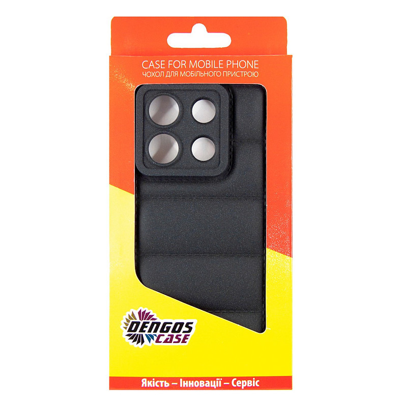 Чохол-накладка Dengos Soft для Xiaomi Redmi Note 13 5G Black (DG-TPU-SOFT-50)