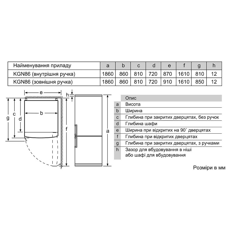 Холодильник Bosch KGN86AI32U