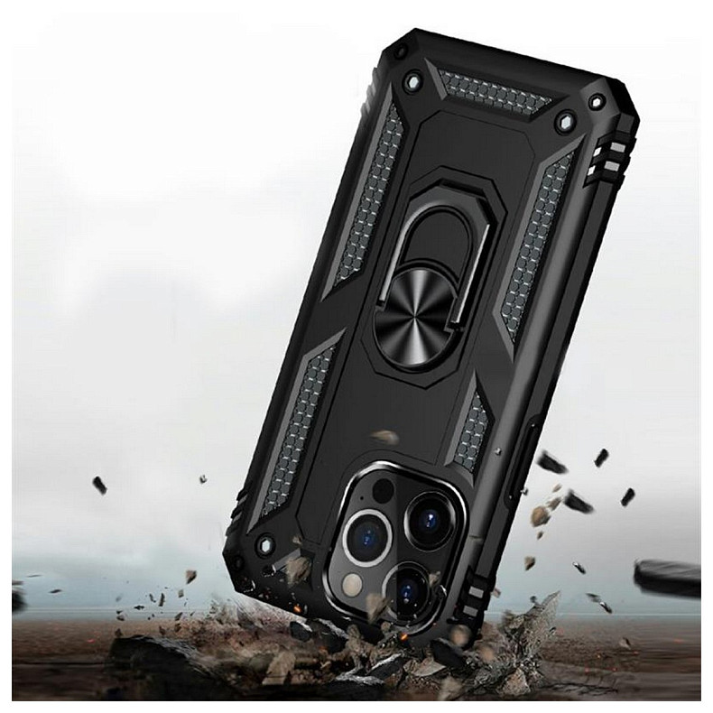 Чeхол-накладка BeCover Military для Apple iPhone 13 Pro Black (707104)