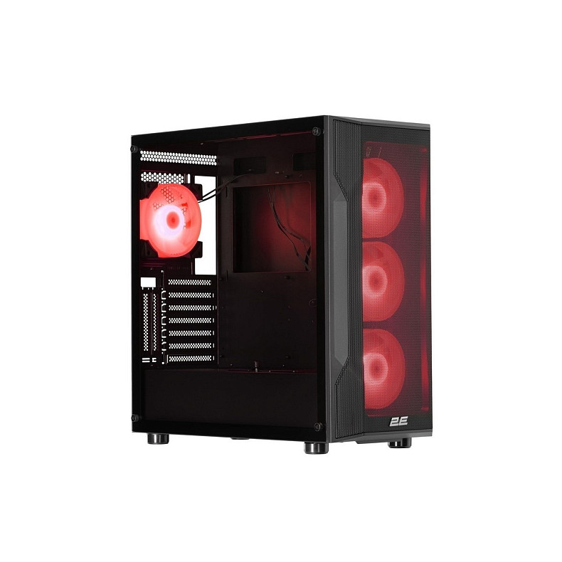 Корпус 2E Gaming Splendor G4301, без БП, 2xUSB 3.0, 1xUSB Type-C, 4x120mm ARGB, controller with remote