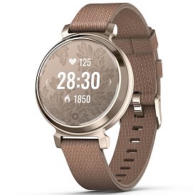 Спортивные часы GARMIN Lily 2 Cream Gold with Coffee Fabric