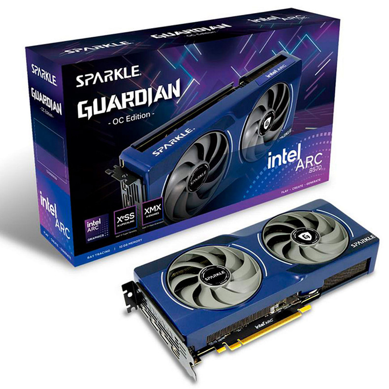 Видеокарта Sparkle ARC B570 10GB GDDR6 SB570G-10GOC
