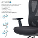 Крісло офісне OfficePro Aero OC490B Black