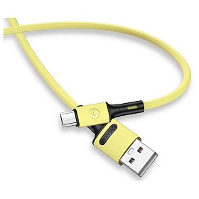 Кабель Usams US-SJ435 USB - Micro USB, 1 м, Yellow (SJ435USB03)