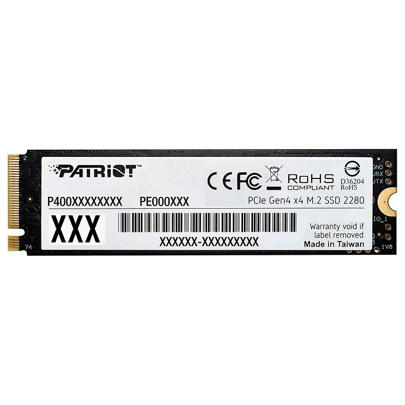 SSD диск Patriot P400 LITE M.2 2TB PCIe 4.0 (P400LP2KGM28H)