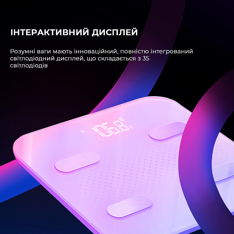 Розумні ваги Yunmai S Smart Scale Pink