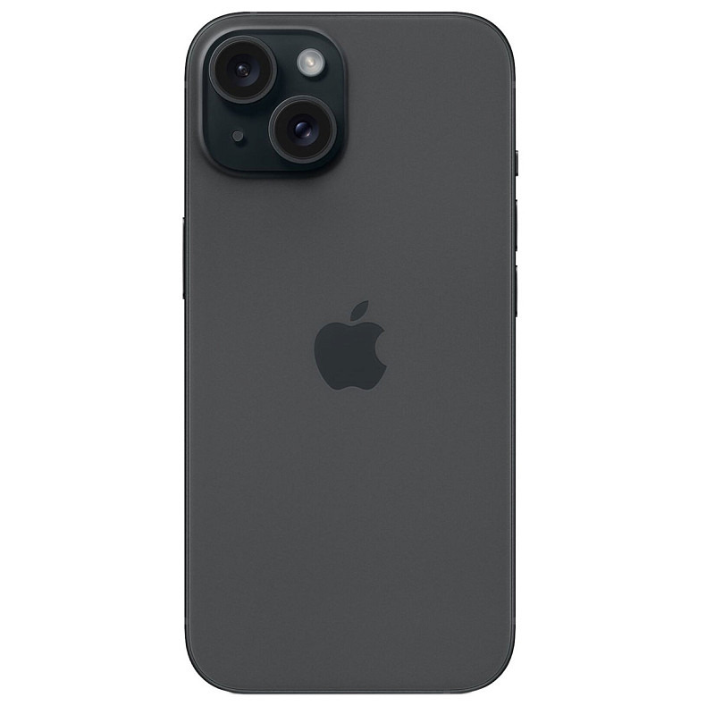 Смартфон Apple iPhone 15 256GB A3090 Black (MTP63RX/A)