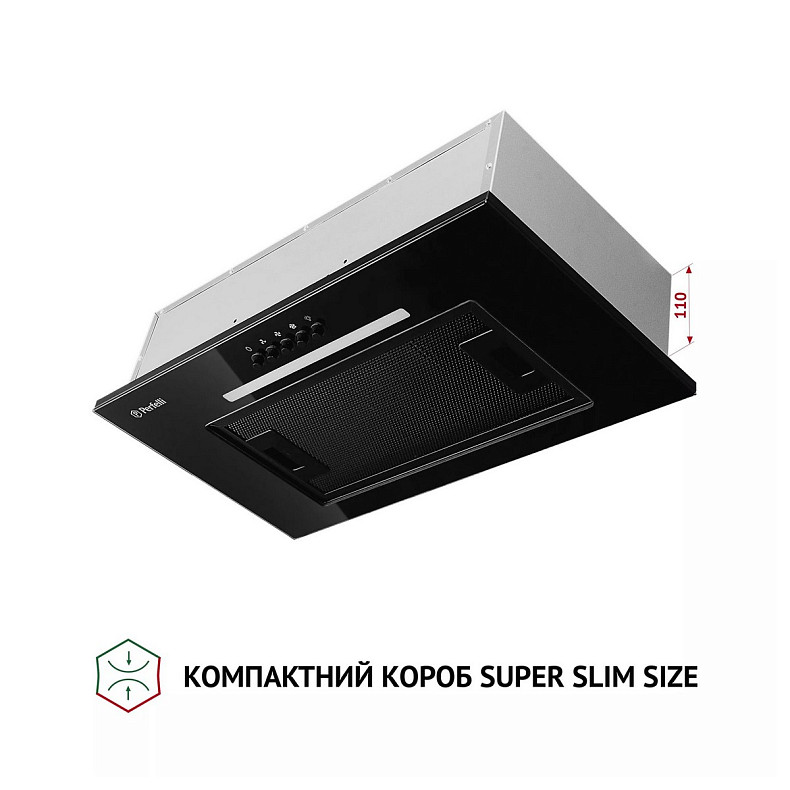 Витяжка Perfelli BI 5256 BL 700 LED