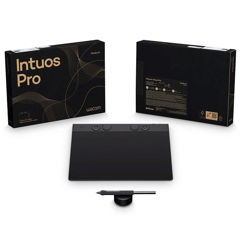 Графический планшет Wacom Intuos Pro M (PTK670K0B)