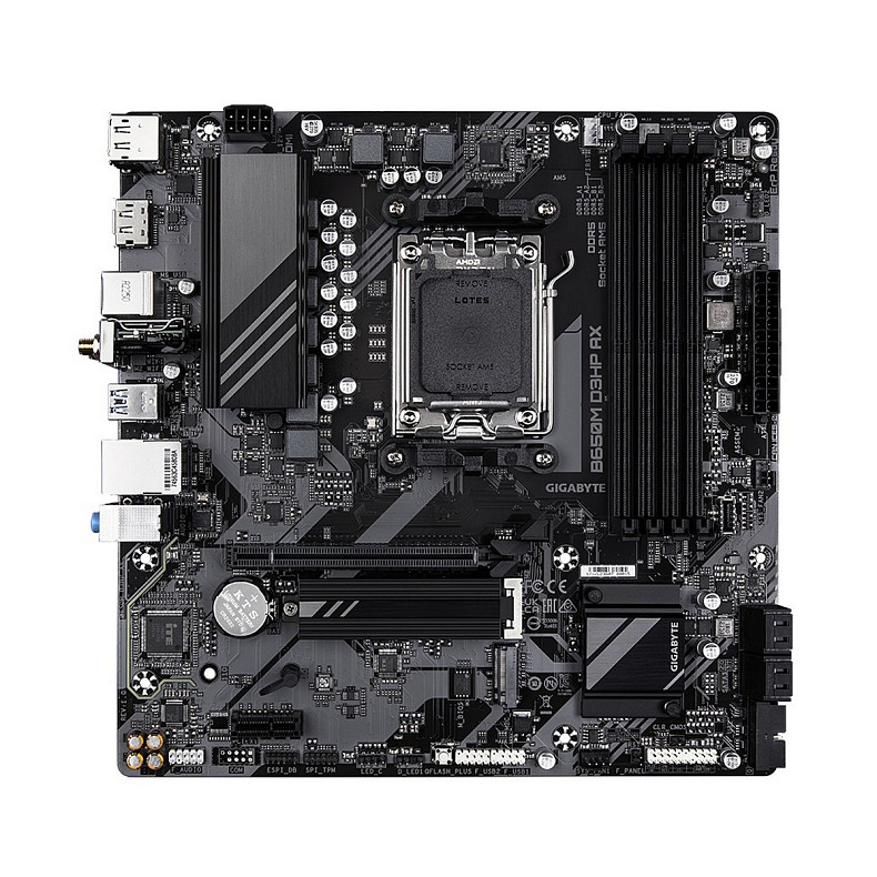 Материнская плата Gigabyte B650M D3HP AX Socket AM5