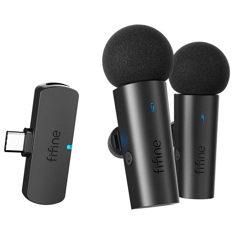 Петличный микрофон Fifine M8