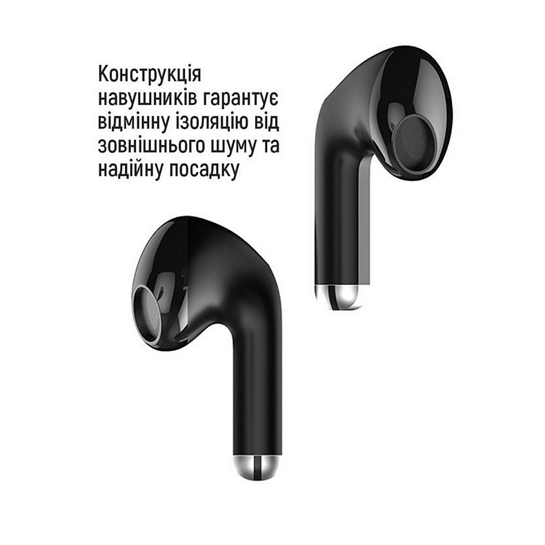 Наушники СolorWay Slim TWS-2 Earbuds Black (CW-TWS2BK)