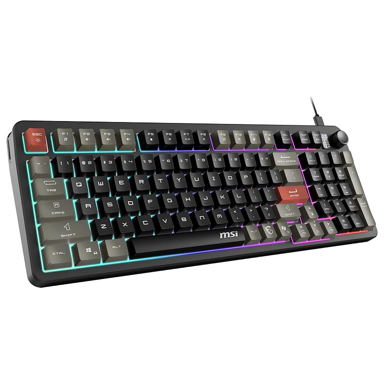 Клавиатура MSI GK110 FORGE GAMING BLACK UA