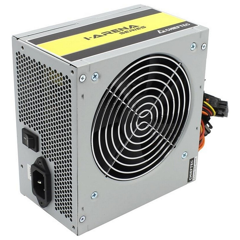 Блок Живлення Chieftec GPB-500S, ATX 2.31, APFC, 12cm fan, КПД &gt;85%, bulk