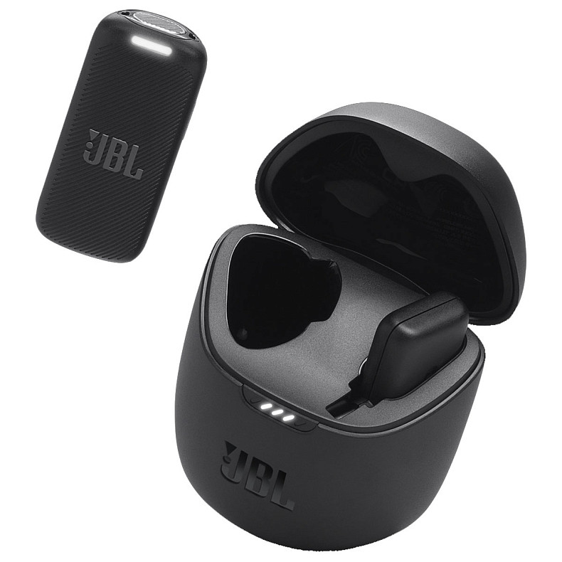 Микрофон JBL Quantum Stream Wireless Lightning (JBLSTRMWLLGHTBLK)