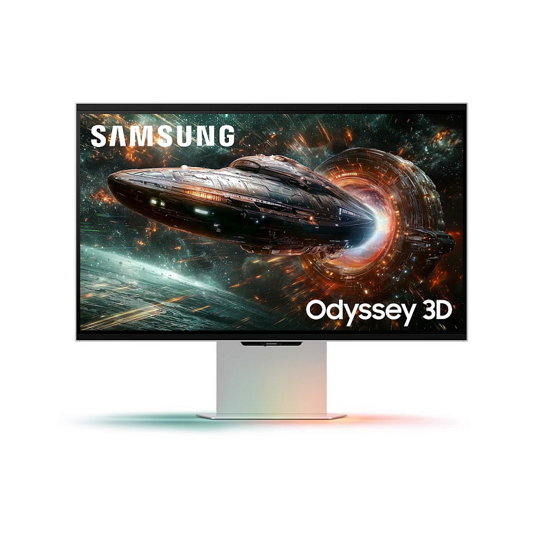 Монитор Samsung 27" Odyssey 3D G90XF HDMI, DP, USB, MM, IPS, 3840x2160, 165Hz, 1ms