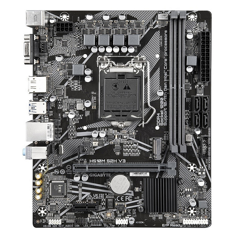 Материнская плата Gigabyte H510M S2H V3 Socket 1200