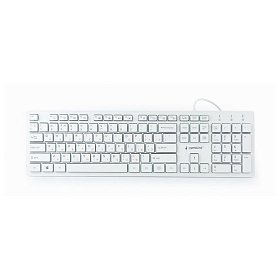Клавиатура Gembird KB-MCH-03-W-UA Ukr White USB