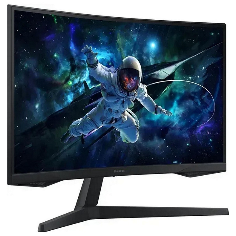 Монітор Samsung 27" Odyssey G5 S27CG550 Black (LS27CG550EIXUA) VA Black Curved 165Hz