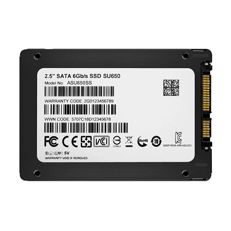 SSD диск ADATA 2.5" 256GB SATA SU650