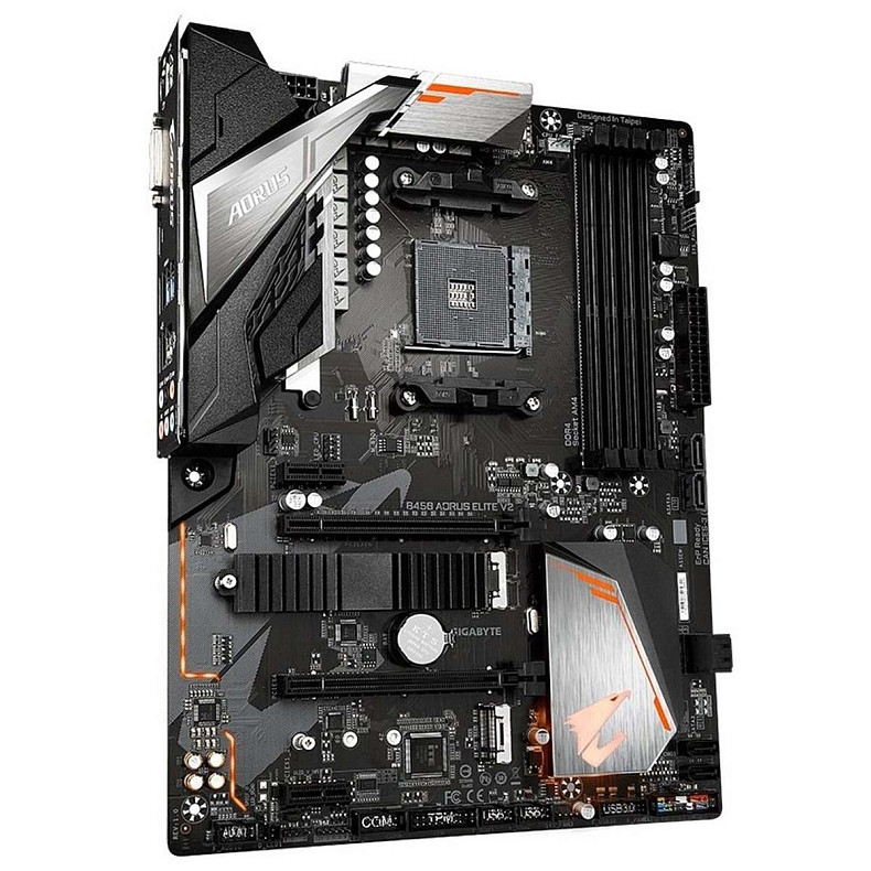 Материнская плата GIGABYTE B450 AORUS ELITE V2