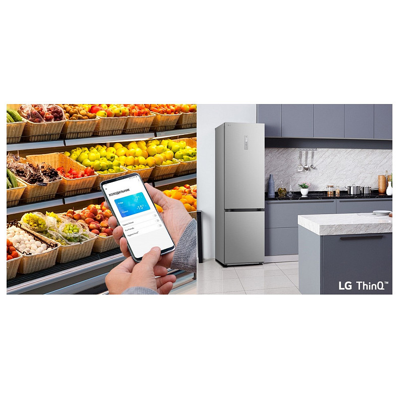 Холодильник LG GW-B509FNUW