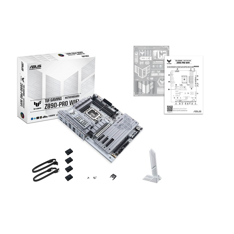 Материнcька плата ASUS TUF GAMING Z890-PRO WIFI s1851 Z890 4xDDR5 M.2 DP HDMI Wi-Fi BT ATX