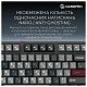 Клавиатура GamePro Asgard Ragnar Keychron Super Red Switch Black (MK285BK)
